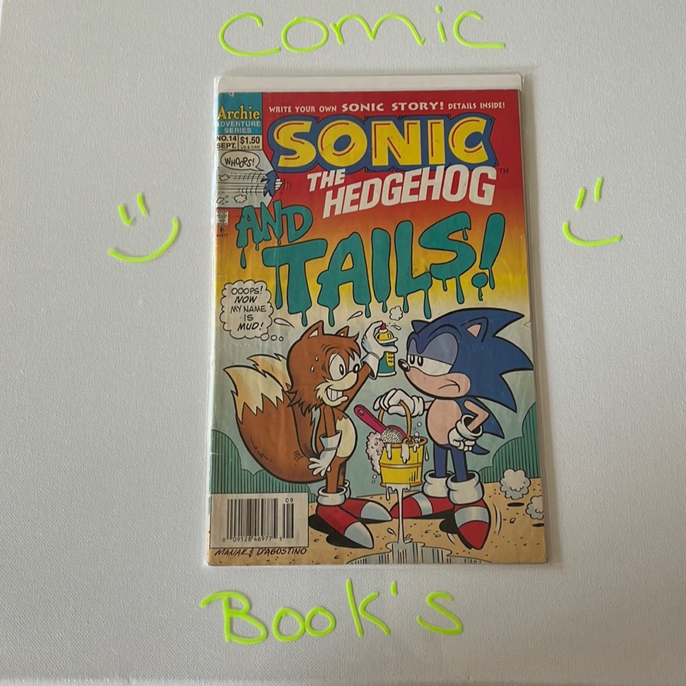 Archie Adventure series sonic the hedgehog and tails! Comic book